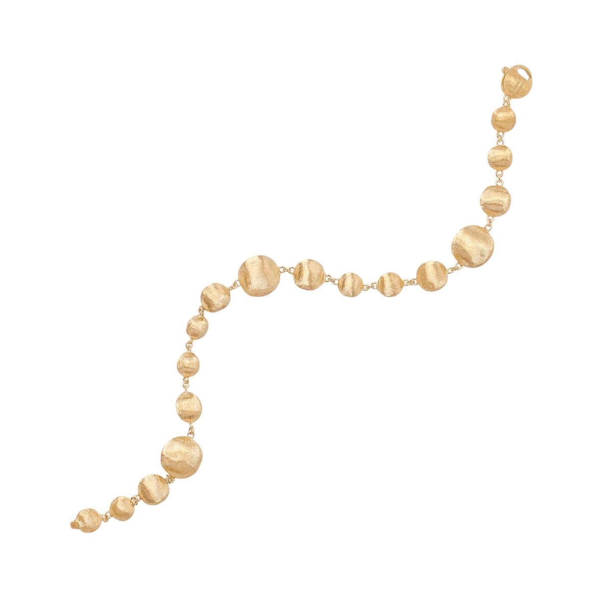 Marco Bicego Africa Yellow Gold Mixed Bead Bracelet, 7.5