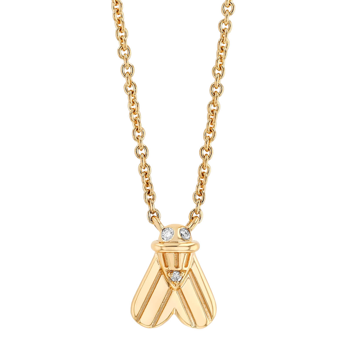 Harwell Godfrey Mini So Fly Diamond Pendant Necklace in  Yellow Gold, 18