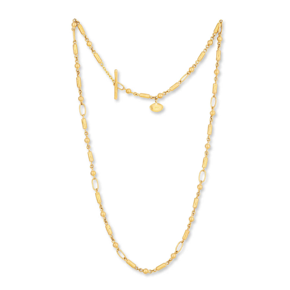 Lika Behar Twiga Yellow Gold Multi-Link Chain Necklace, 20
