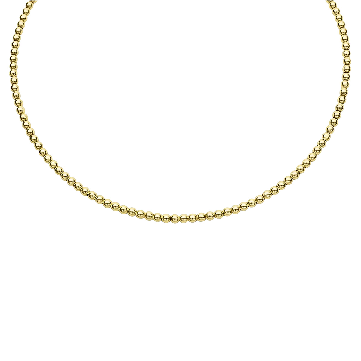 LAGOS Caviar Gold Yellow Gold Beaded Collar Necklace, 16