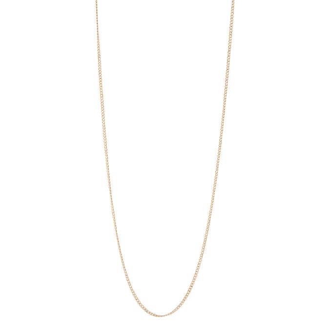 Phillips House Yellow Gold Curb Chain Necklace, 18"