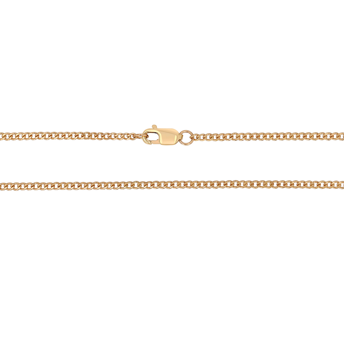 Phillips House Yellow Gold Curb Chain Necklace, 18