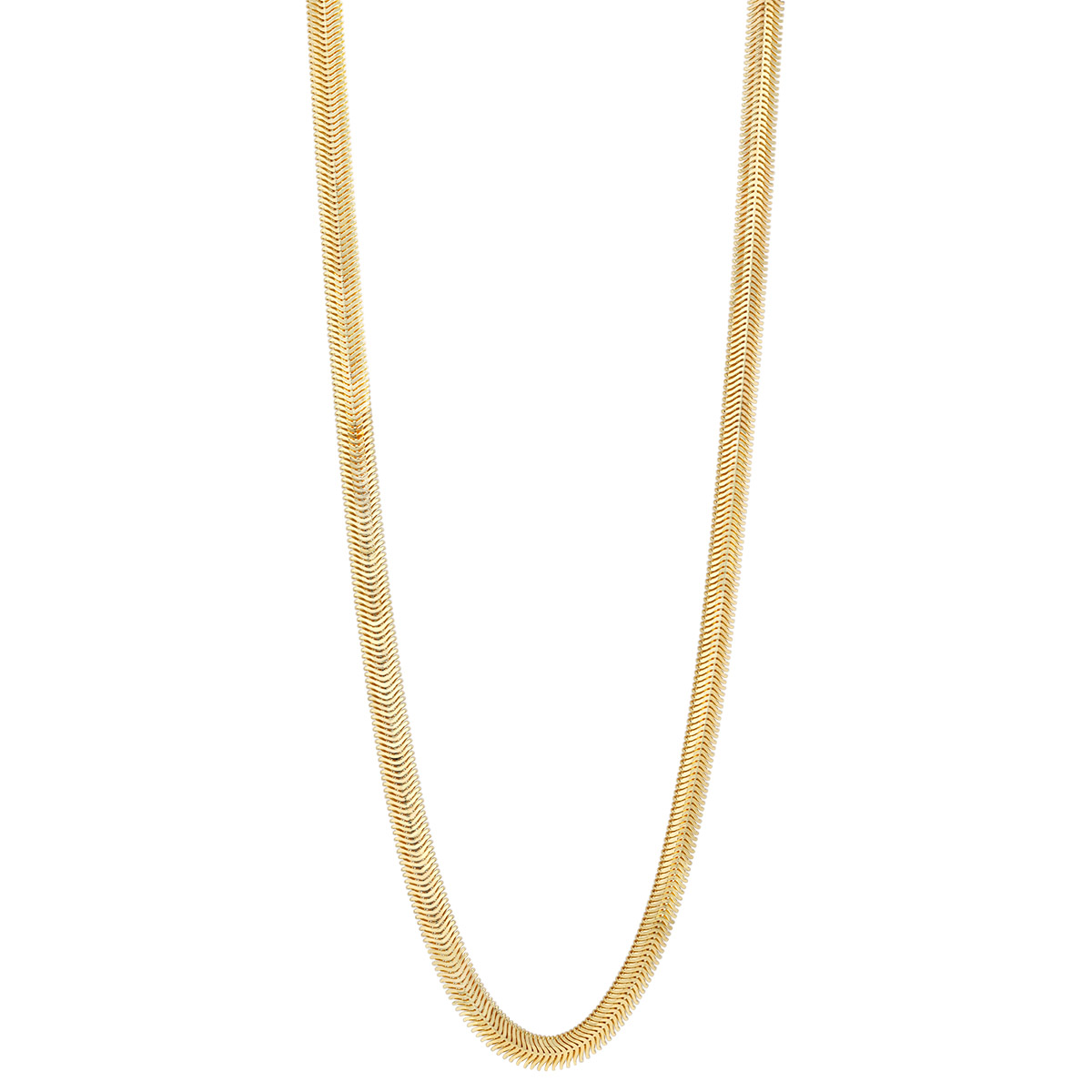 Yellow Gold 6.40 mm Snake Chain, 18