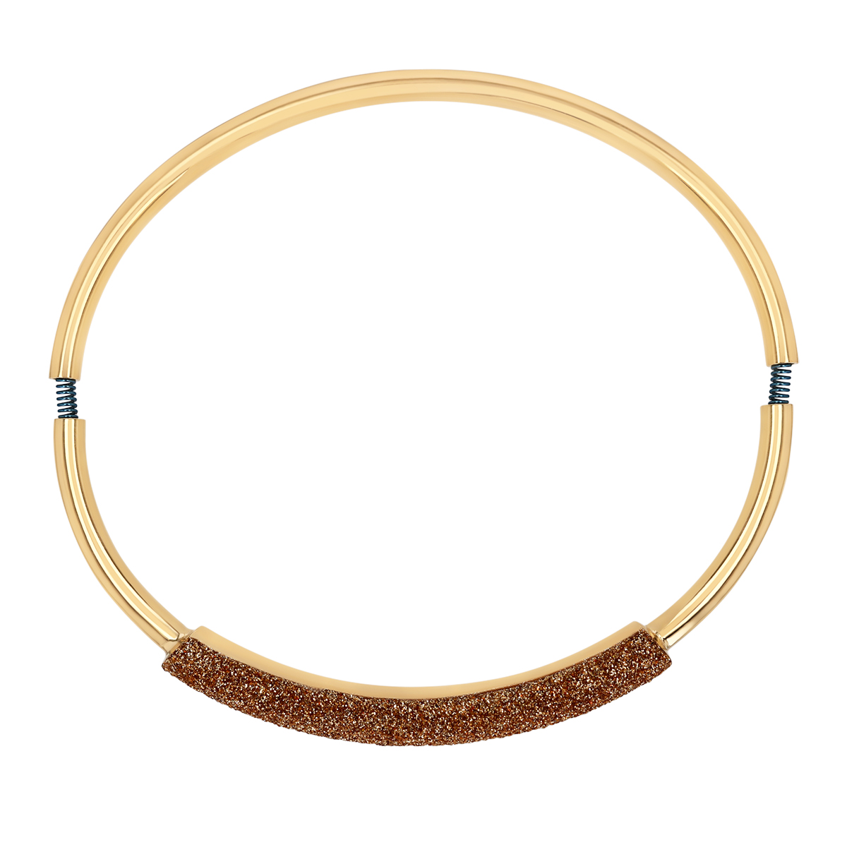 Pesavento Gold on Gold Yellow Gold Vermeil Dust Bangle Bracelet
