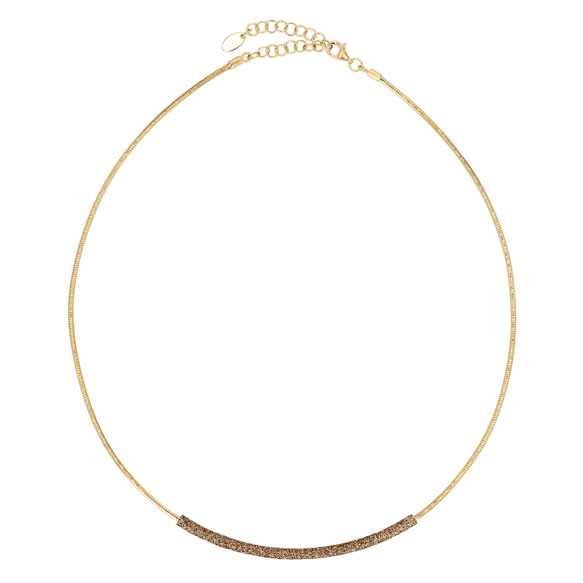 Pesavento Gold on Gold Yellow Gold Vermeil Dust Bar Necklace