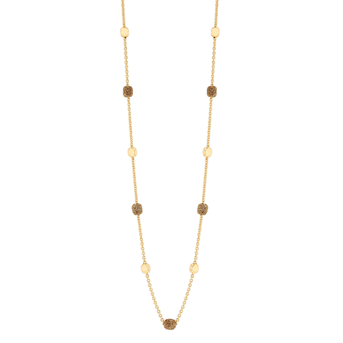 Pesavento Gold on Gold Yellow Gold Vermeil Dust Station Necklace