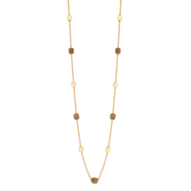 Pesavento Gold on Gold Yellow Gold Vermeil Dust Station Necklace