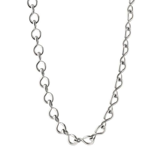 Monica Rich Kosann "The Twist" Sterling Silver Premier Infinity Necklace, 18"
