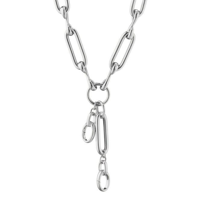 Monica Rich Kosann Sterling Silver Infinity Classic Link "Design Your Own" Necklace, 18"