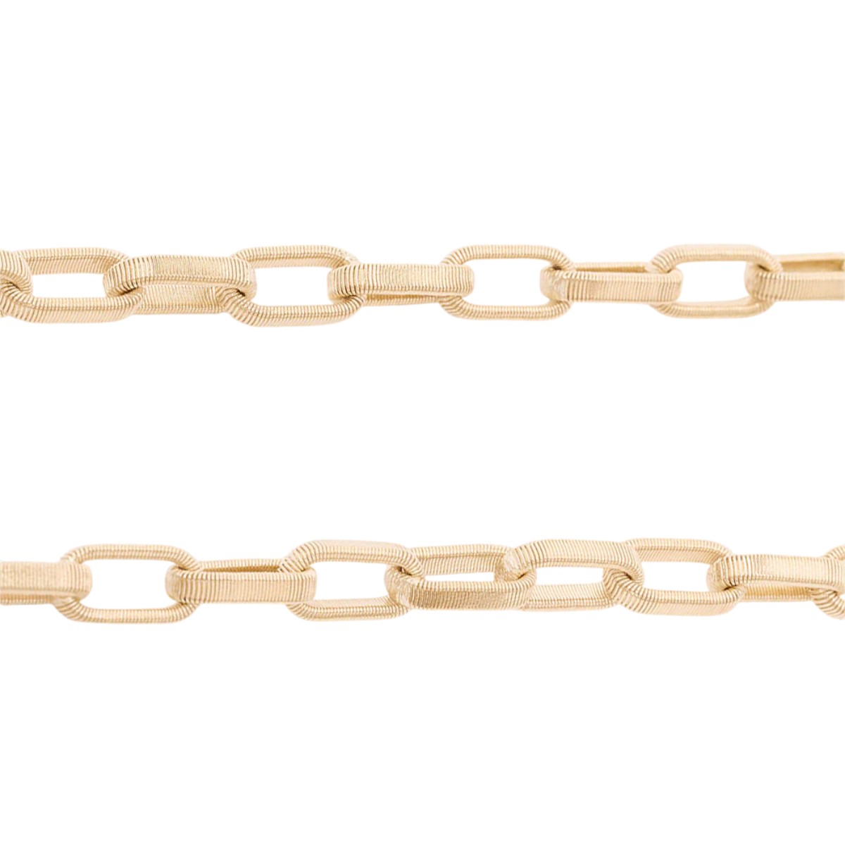 Marco Bicego UOMO Yellow Gold Coil Link Necklace, Medium, 21.75