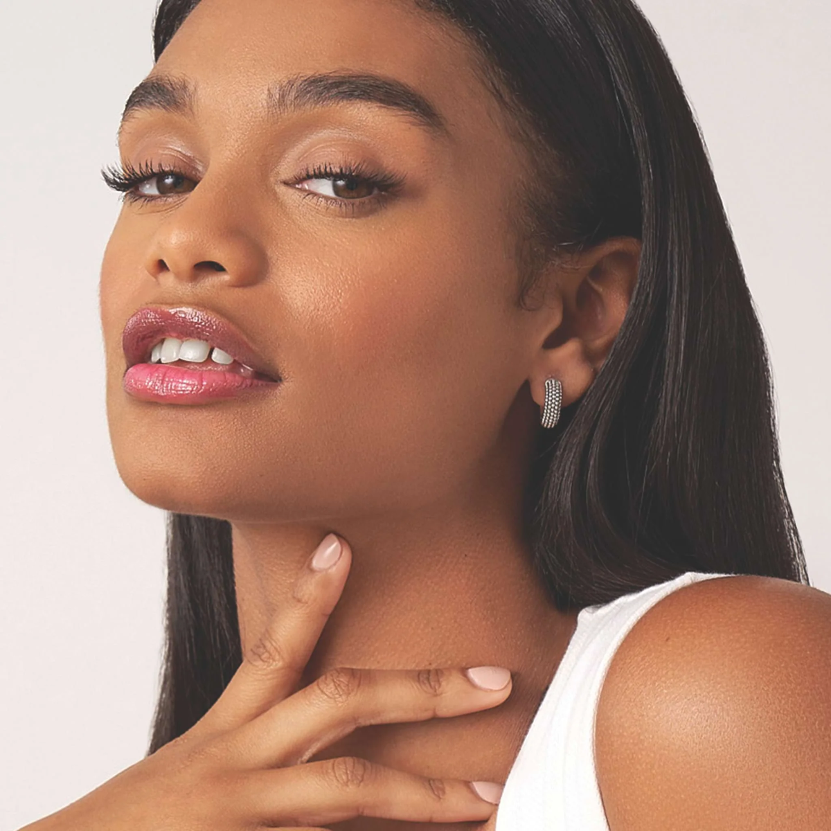 LAGOS Signature Caviar Sterling Silver Beaded Huggie Hoop Earrings