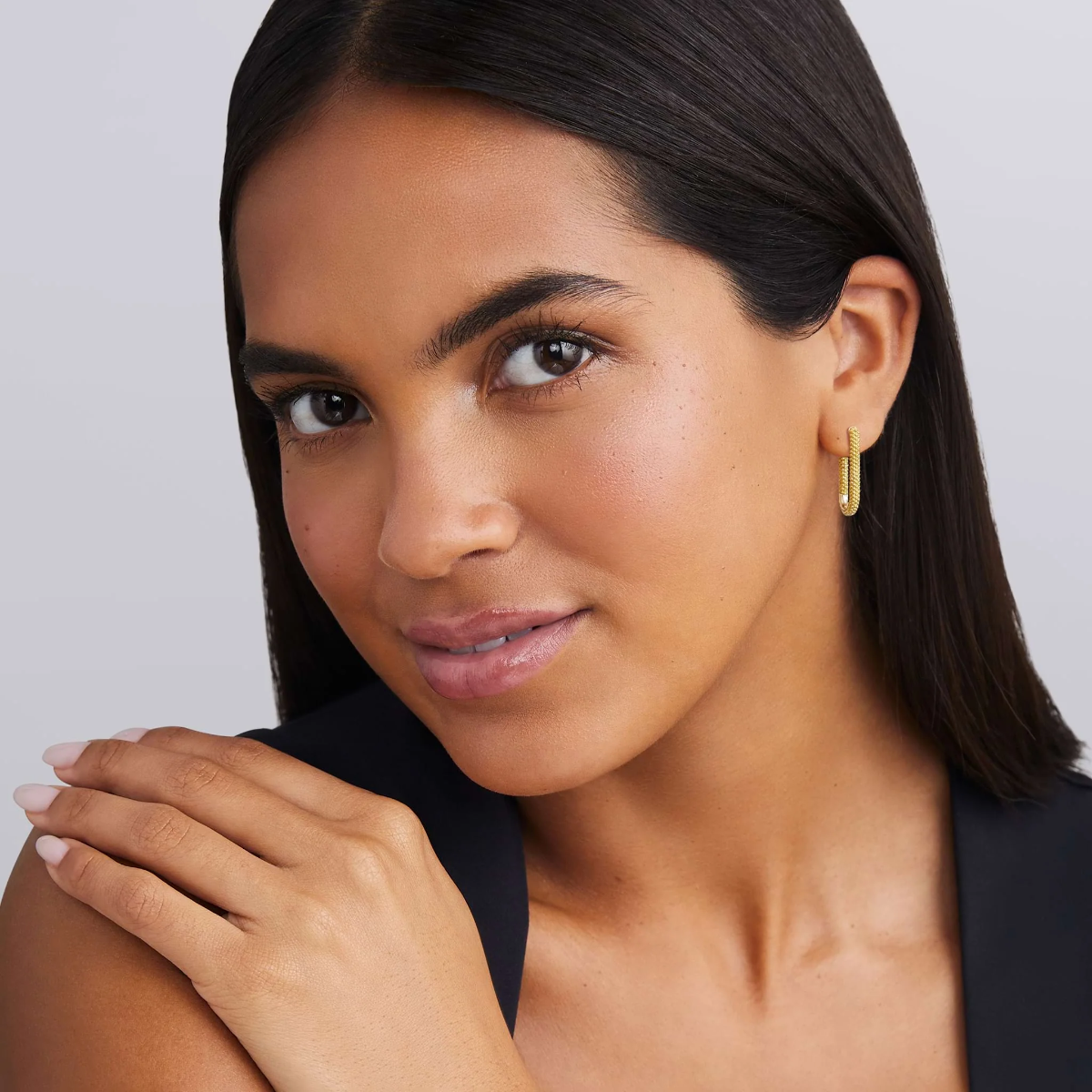 LAGOS Caviar Lux Yellow Gold & Sterling Silver Mini Caviar Beaded Hoop Earrings