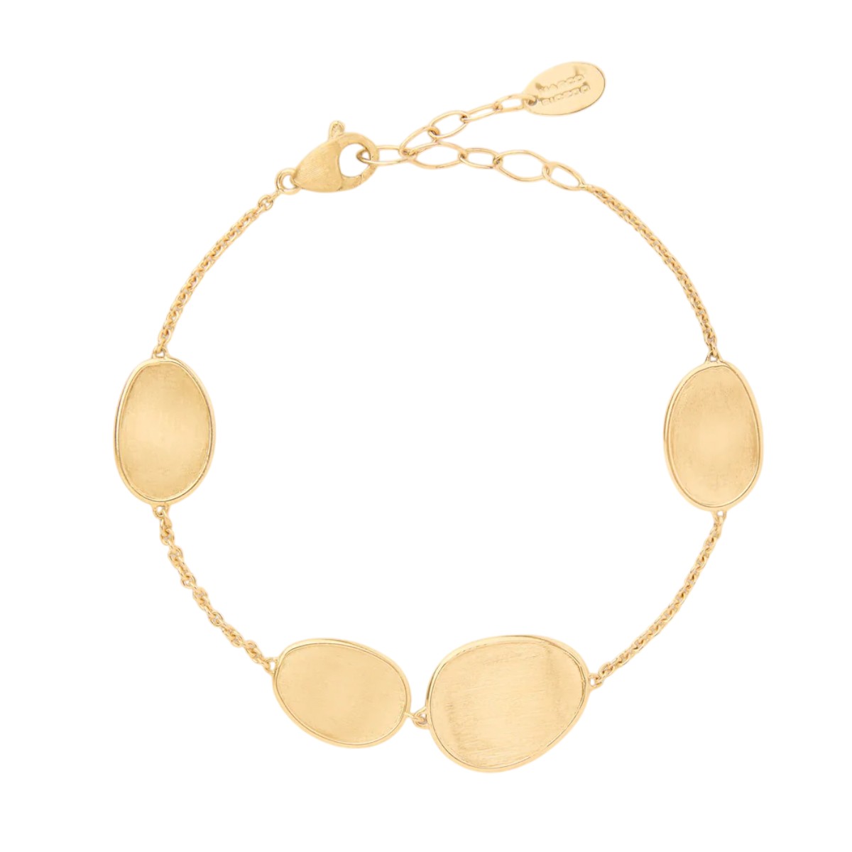 Marco Bicego Lunaria Yellow Gold Leaf Dangle Earrings