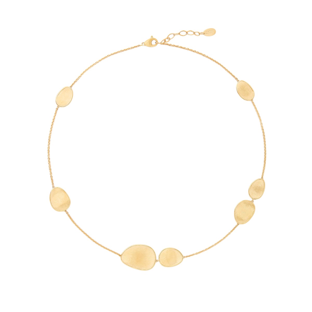 Marco Bicego Lunaria Yellow Gold Leaf Dangle Earrings