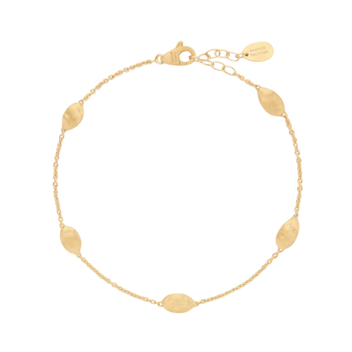 Marco Bicego Siviglia Yellow Gold Oval Station Bracelet, 7.5