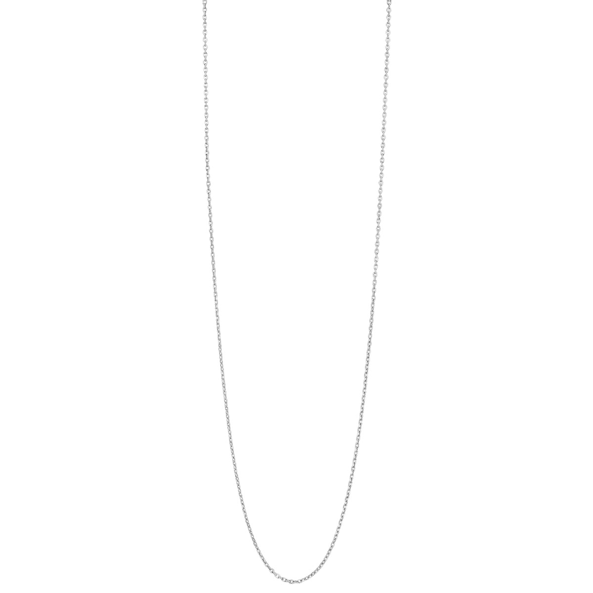 Sterling Silver Cable Chain Necklace, 1.25 mm, 20