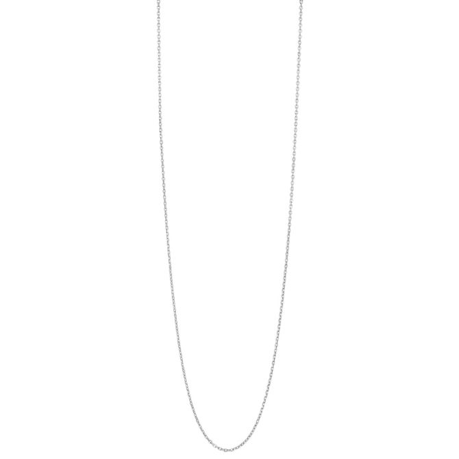 Sterling Silver Cable Chain Necklace, 1.25 mm, 20"