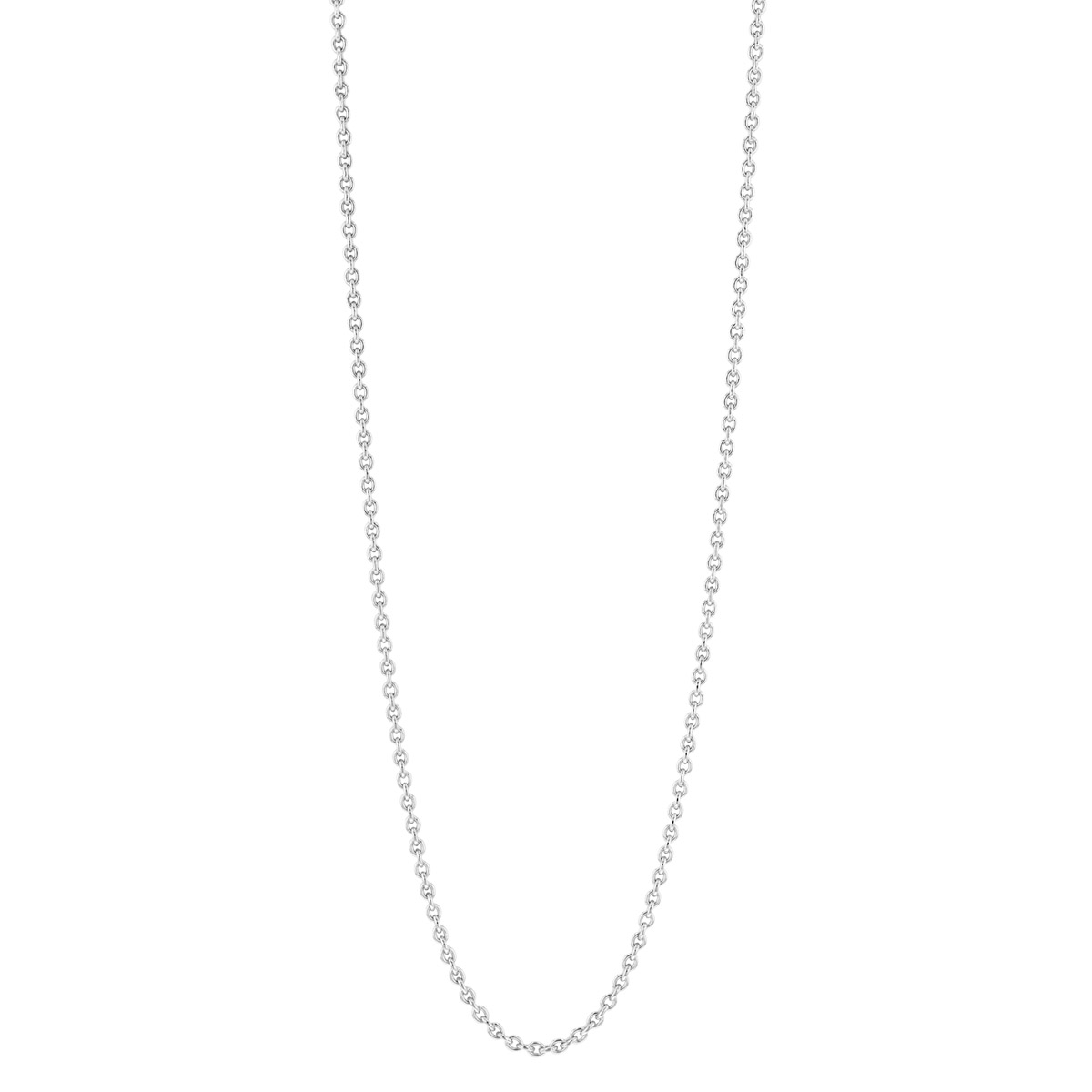 Sterling Silver Cable Chain Necklace, 1.50 mm, 24
