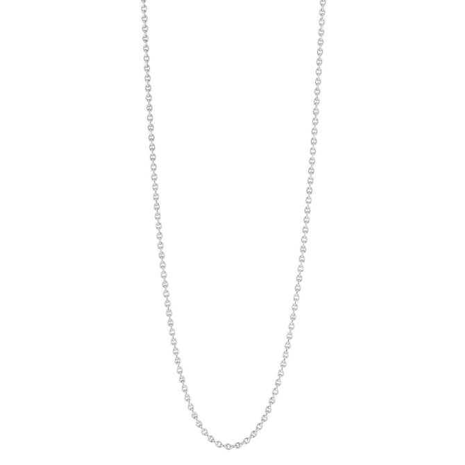 Sterling Silver Cable Chain Necklace, 1.50 mm, 24"