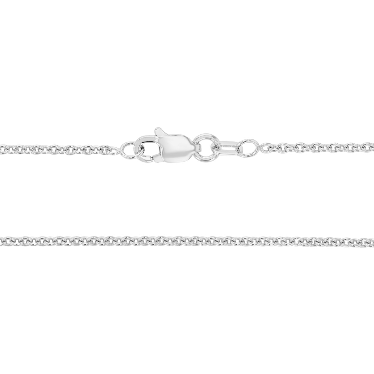 Sterling Silver Cable Chain Necklace, 1.50 mm, 24