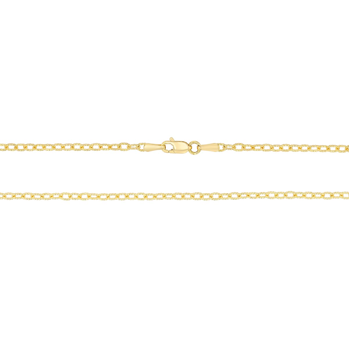 Forzentina Chain in 14K Yellow Gold, 2.3 mm, 18