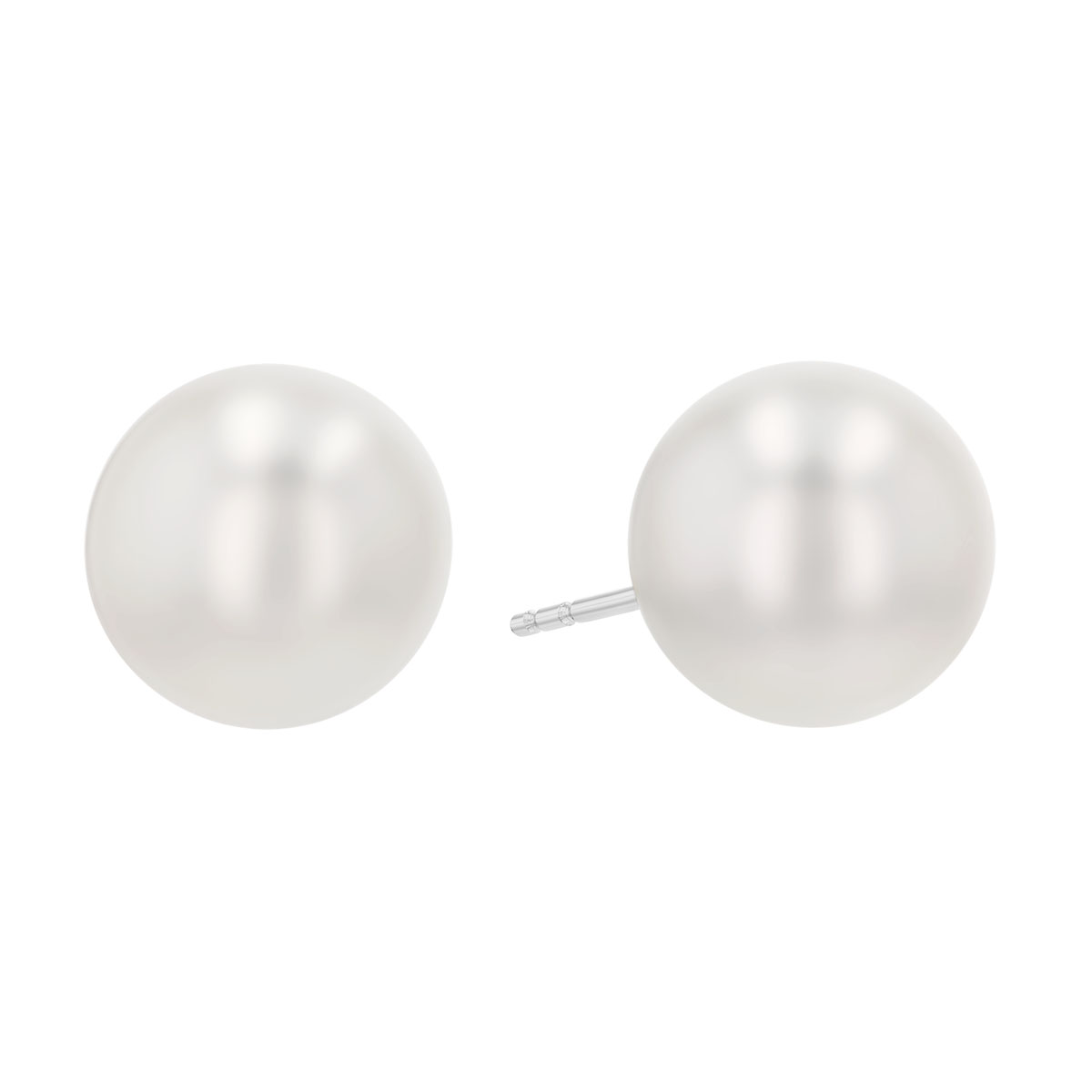 TARA Pearls South Sea Cultured Pearl Stud Earrings in White Gold, 10-11 mm