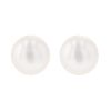 Children's Cultured Pearl Stud Earrings in Yellow Gold