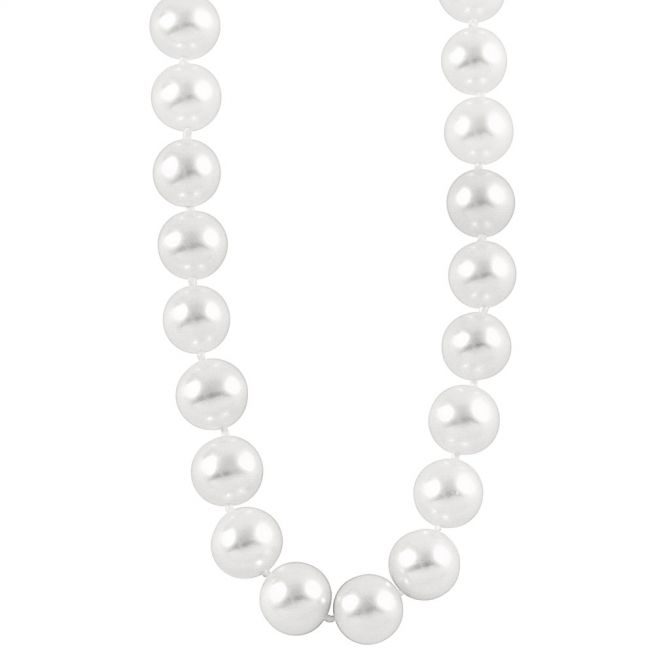 LAGOS Sterling Silver White Cultured Pearl Strand Necklace, 18"