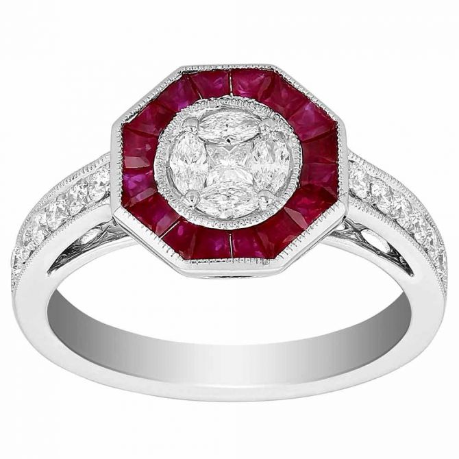 Calibre cut diamonds store