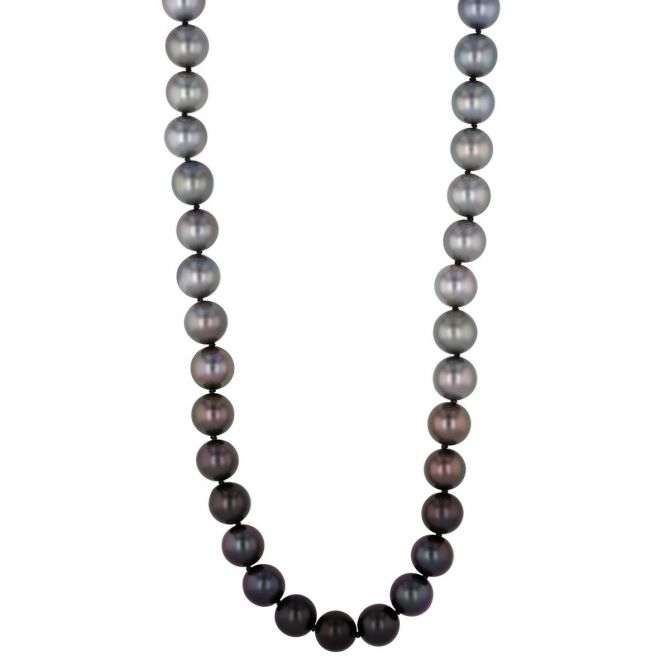 TARA Pearls Tahitian South Sea Cultured Pearl Ombre Strand Necklace, 18"