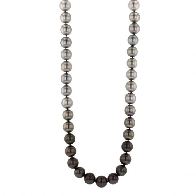 TARA Pearls Tahitian South Sea Cultured Pearl Ombre Strand Necklace, 17.75"