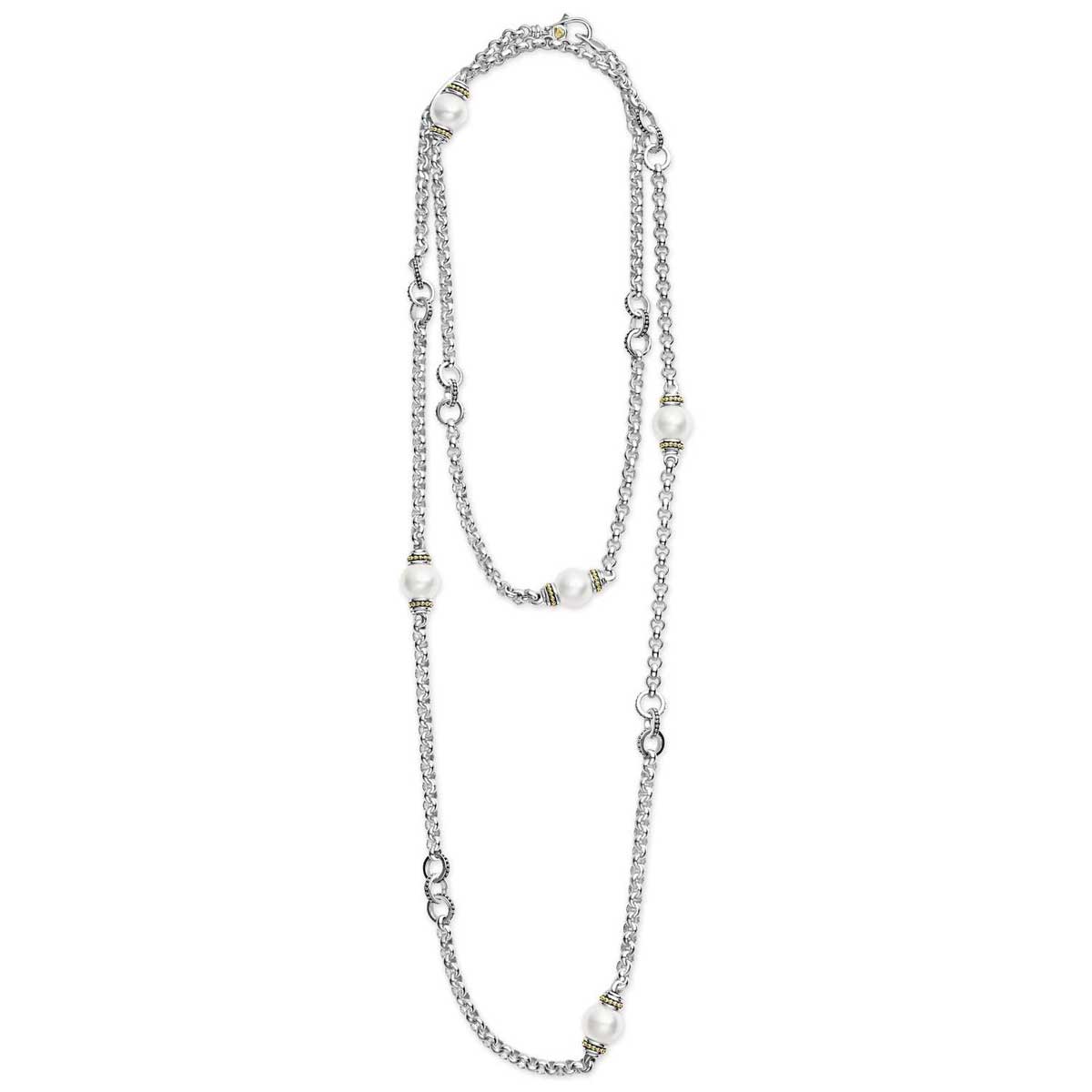 LAGOS Signature Caviar Pearl Necklace