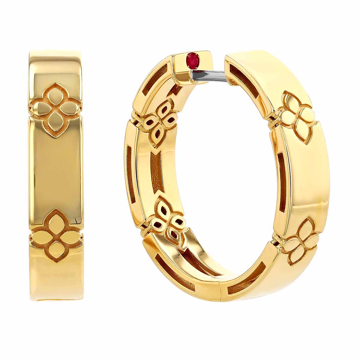 Roberto Coin Love in Verona 18K Gold Hoop Earrings, 22.5 mm