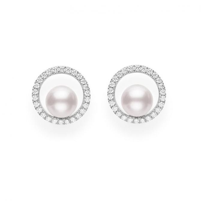 Akoya cultured hotsell pearl earrings