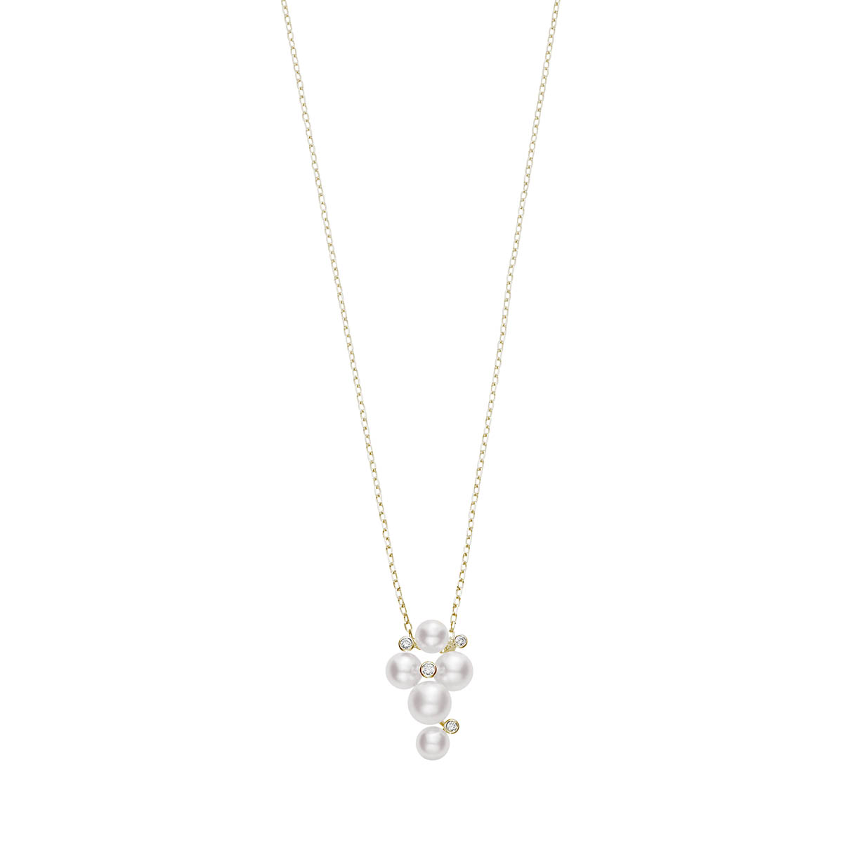 Mikimoto Bubbles Akoya Cultured Pearl Pendant in Yellow Gold