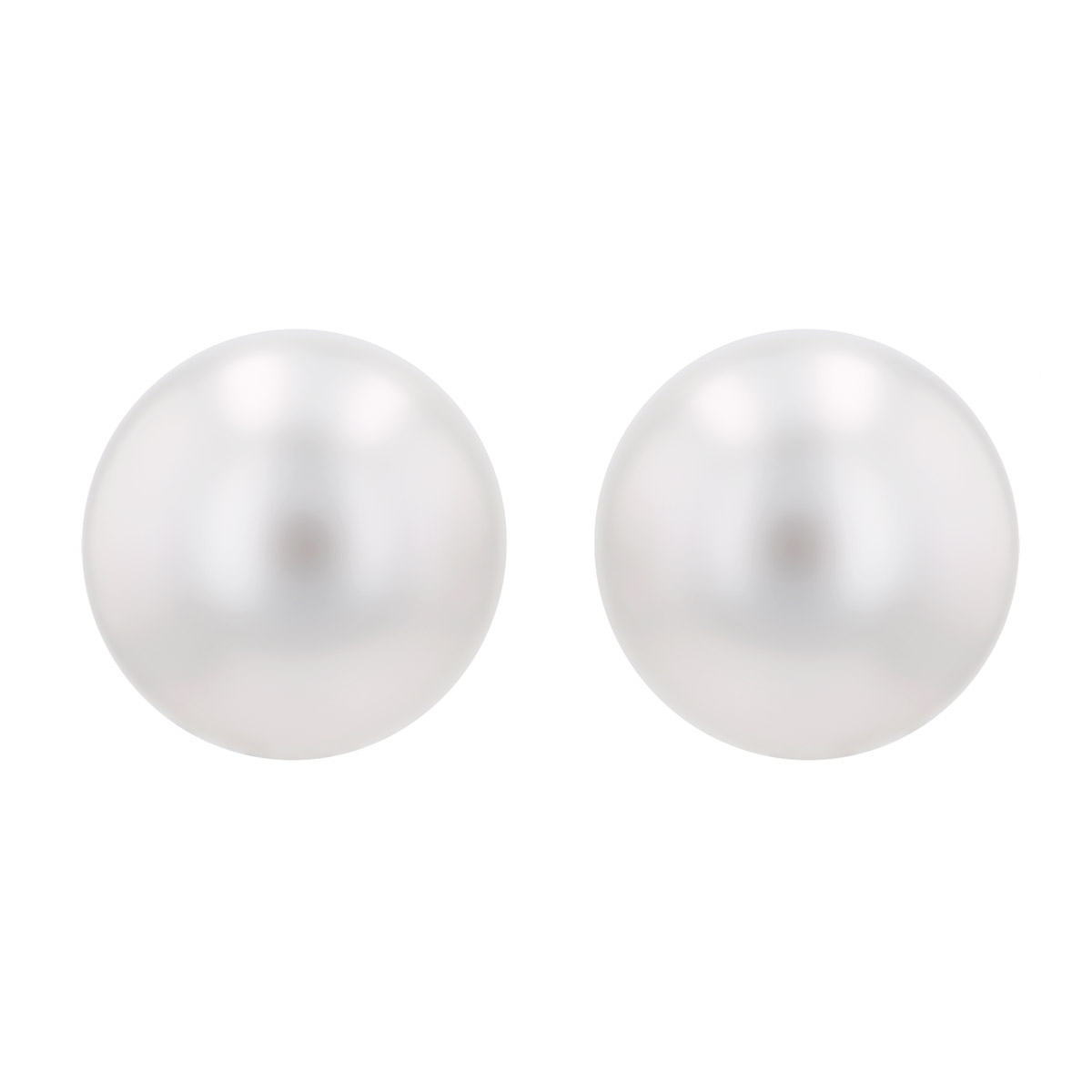 TARA Pearls South Sea Cultured Pearl Stud Earrings in White Gold, 13-14 mm