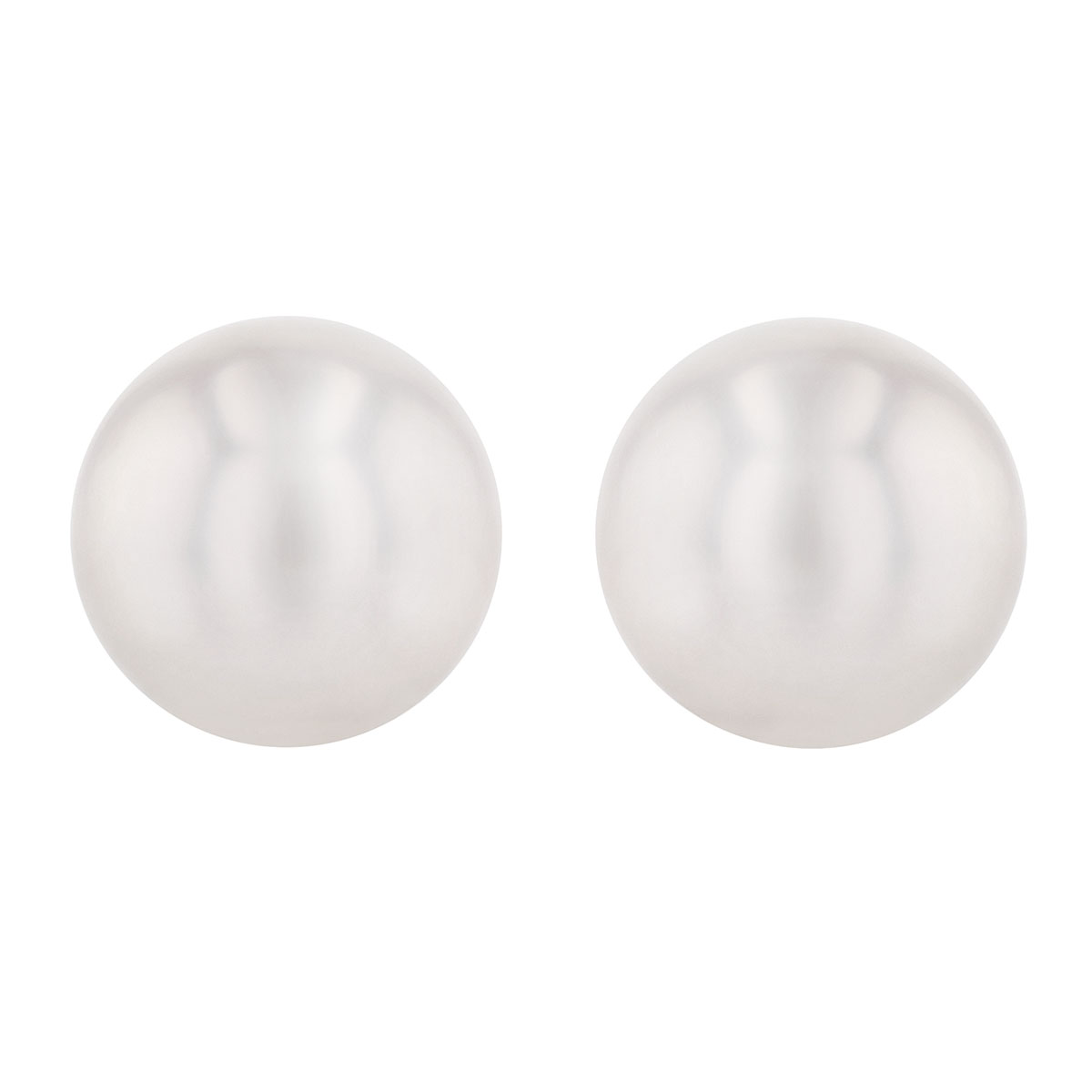 TARA Pearls Akoya Cultured Pearl Stud Earrings in White Gold, 7-7.5 mm
