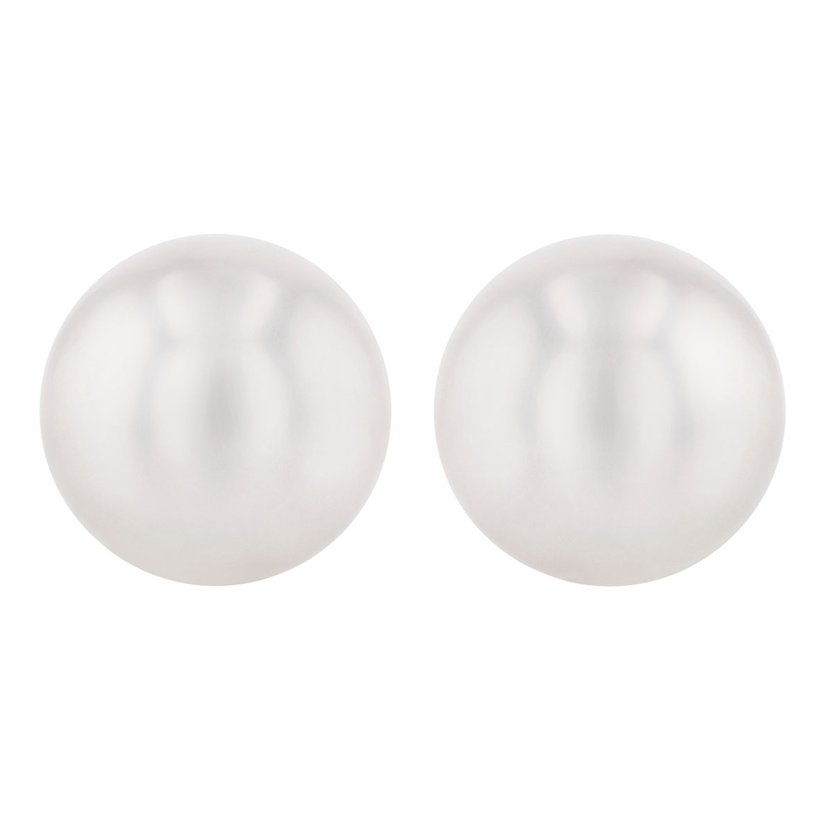 TARA Pearls Akoya Cultured Pearl Stud Earrings in White Gold, 8-8.5 mm