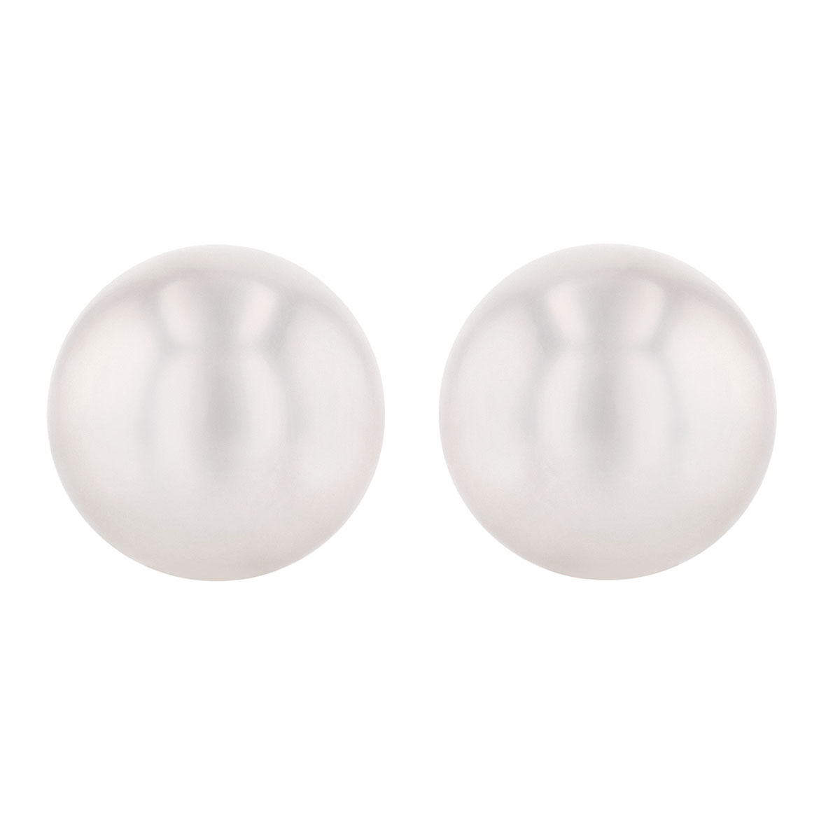 TARA Pearls Akoya Cultured Pearl Stud Earrings in White Gold, 5-5.5 mm