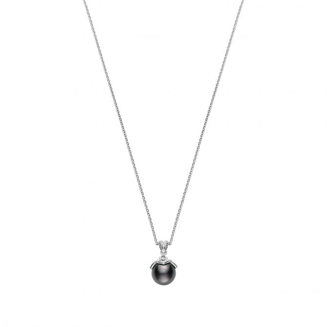 Mikimoto single pearl discount necklace