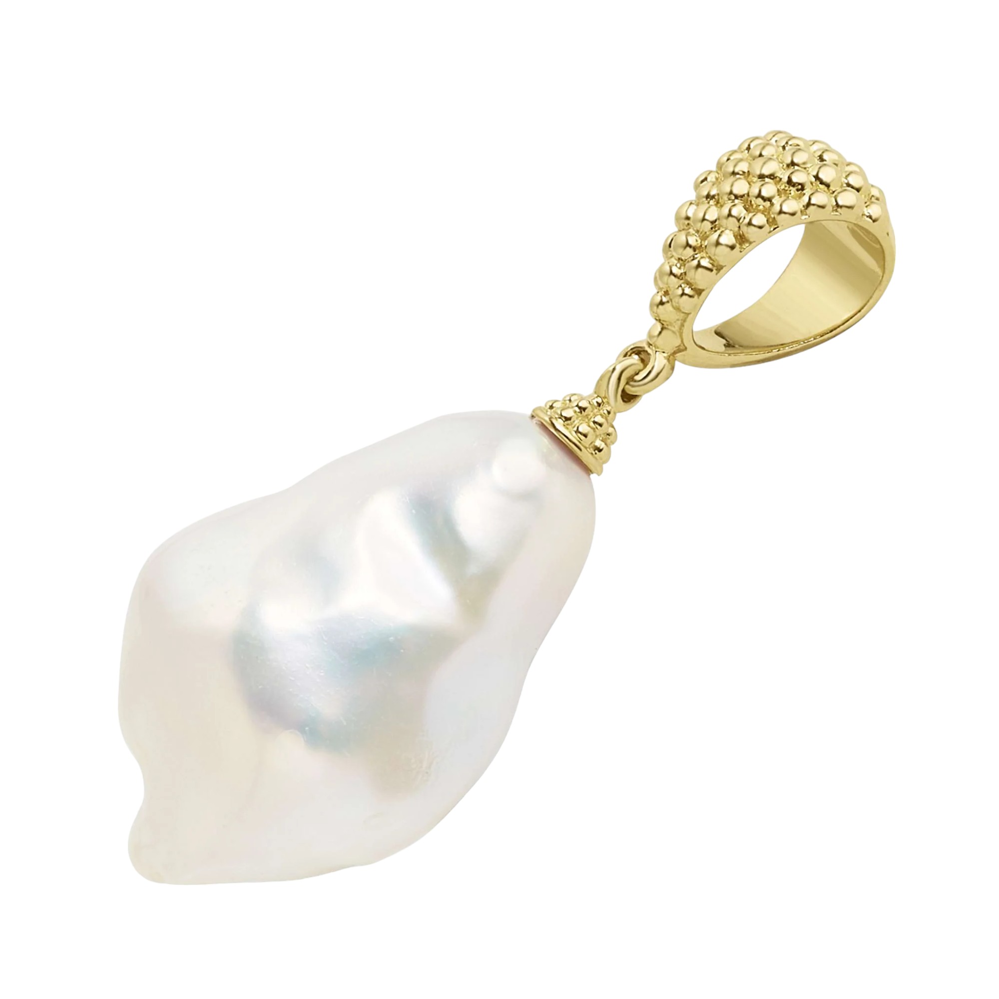 LAGOS Luna Baroque Pearl Pendant Charm