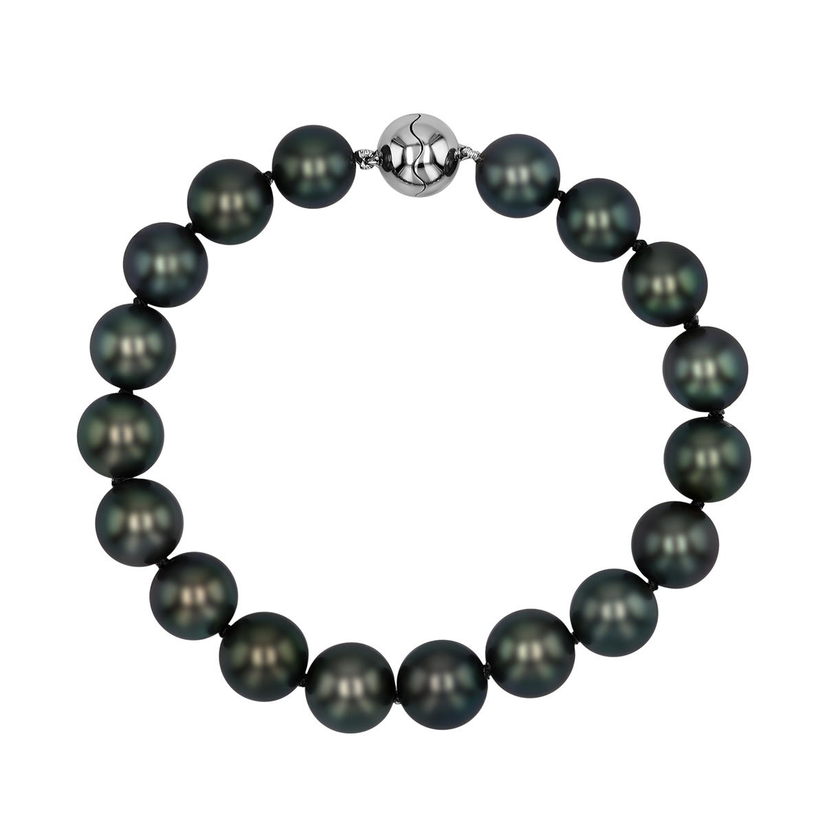 TARA Pearls Tahitian South Sea Cultured Pearl Bracelet in White Gold, 8