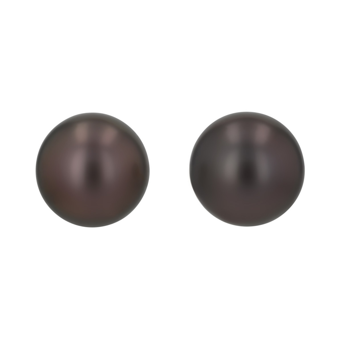 TARA Pearls Tahitian South Sea Cultured Pearl Stud Earrings in Yellow Gold, 8-9 mm