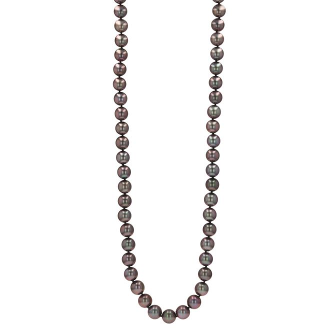 TARA Pearls Tahitian South Sea Cultured Pearl Strand Necklace in White Gold, 34.5", 10.5-12 mm
