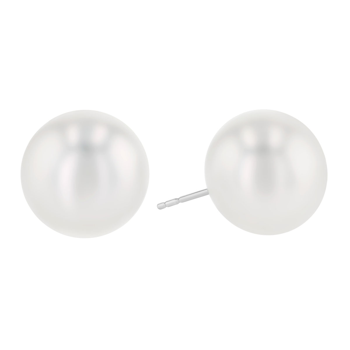 TARA Pearls South Sea Cultured Pearl Stud Earrings in White Gold, 14-15 mm