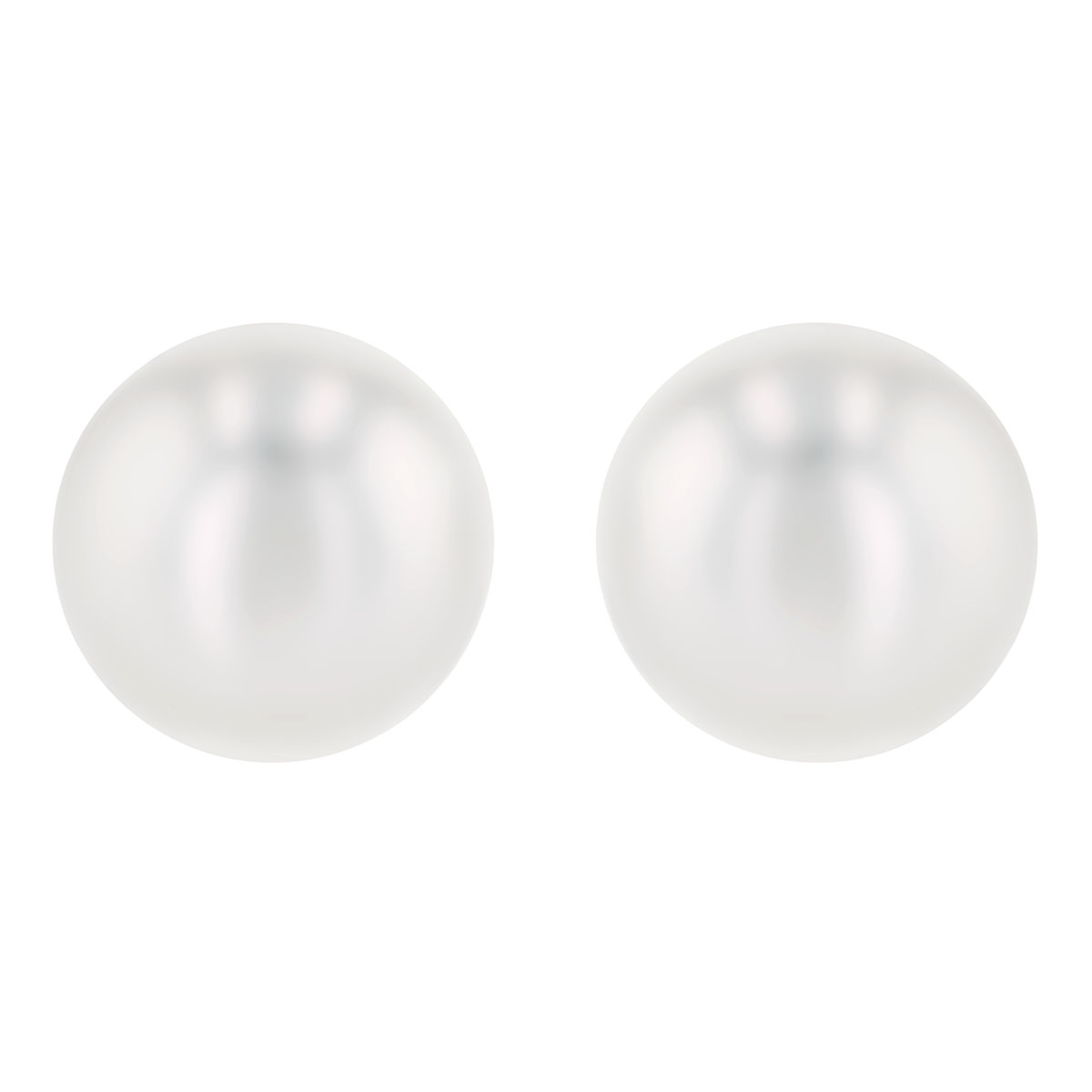 TARA Pearls South Sea Cultured Pearl Stud Earrings in White Gold, 14-15 mm