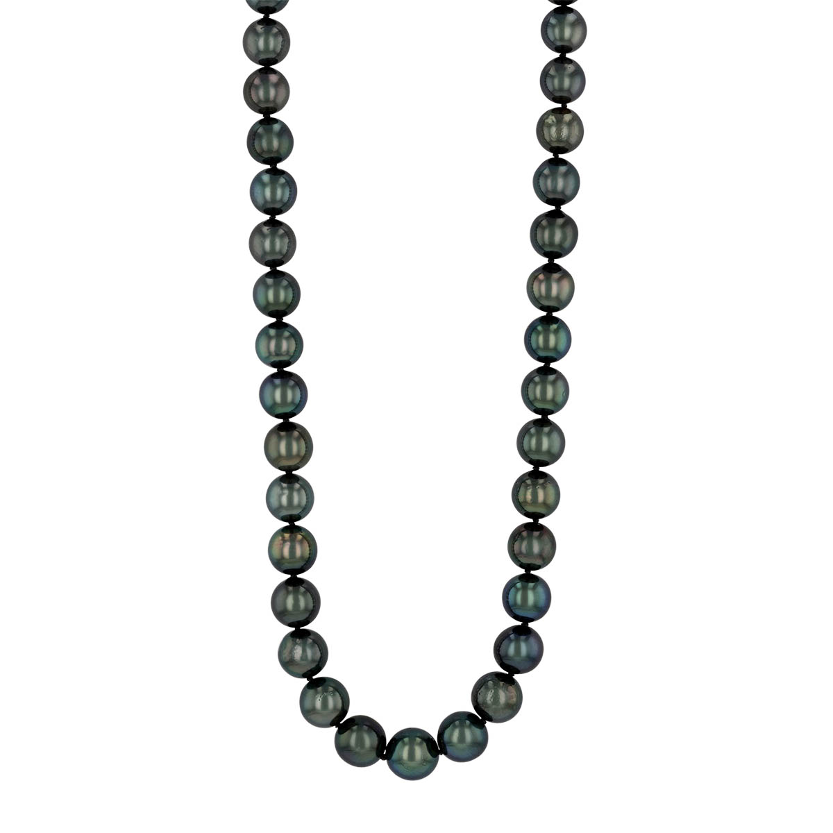 TARA Pearls Tahitian South Sea Cultured Pearl Strand Necklace in Yellow Gold, 17