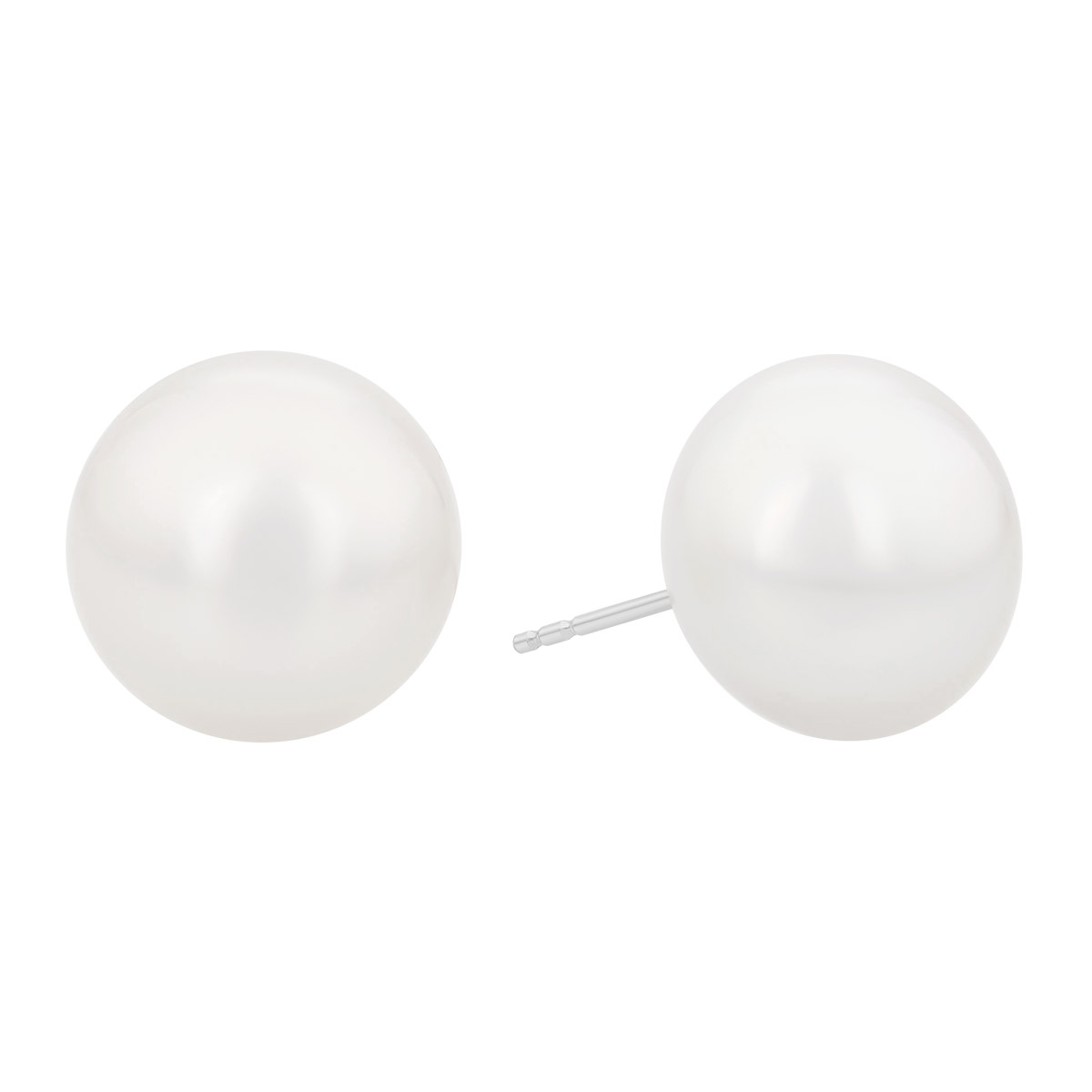 TARA Pearls South Sea Cultured Pearl Stud Earrings in White Gold, 15-16 mm