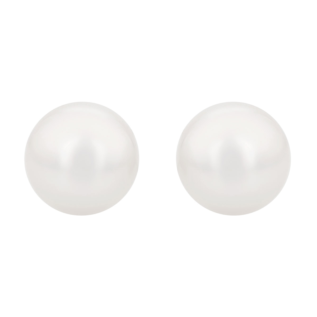 TARA Pearls South Sea Cultured Pearl Stud Earrings in White Gold, 15-16 mm