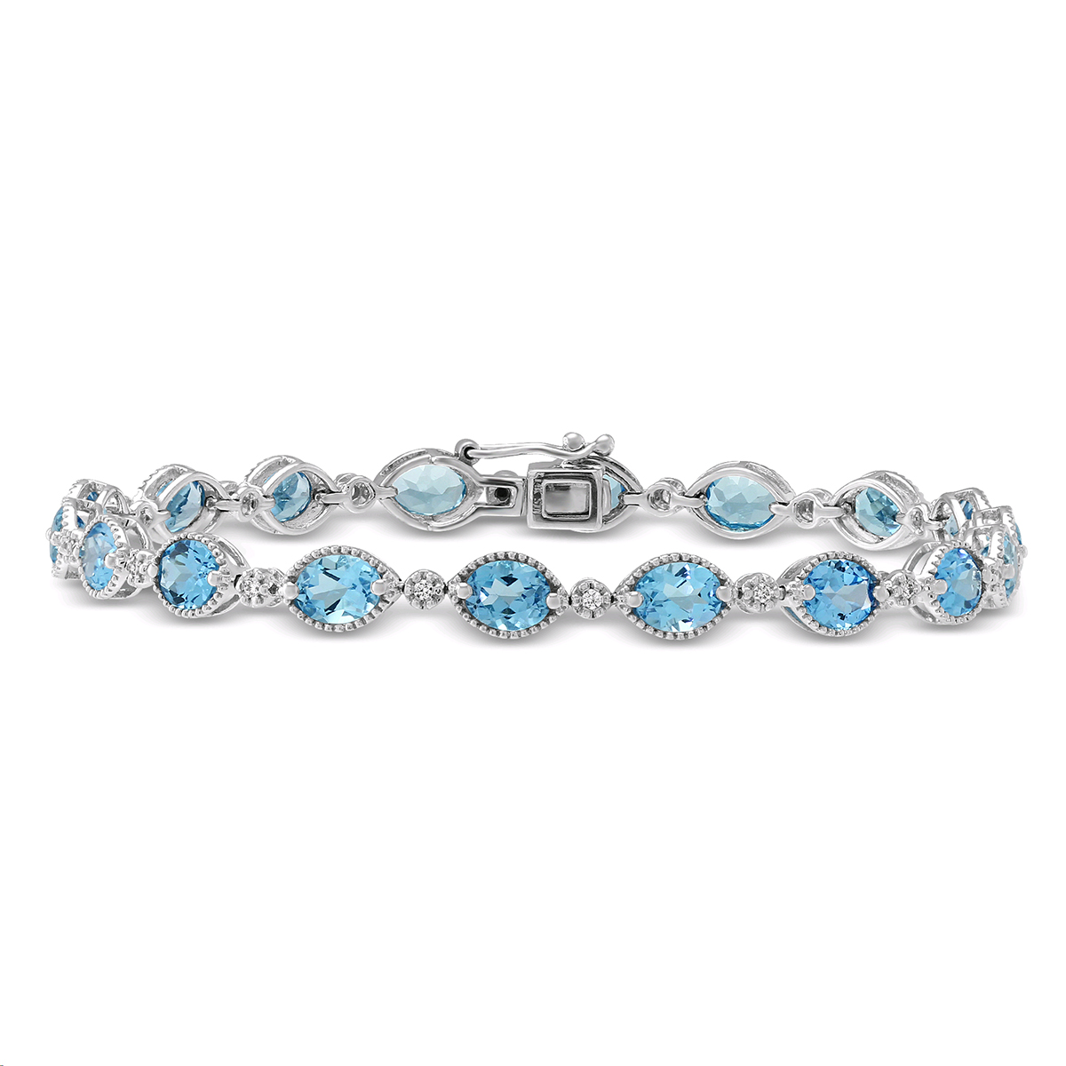 Blue Topaz Jewelry December Birthstone Borsheims Topaz Bracelets